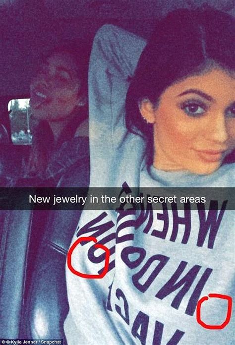 kylie jenner pierced nipples|Kylie Jenner Got Her Nipples Pierced